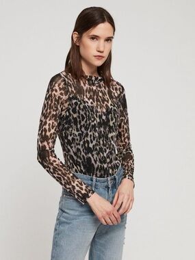 ALLSAINTS Elia Cheetah Bodysuit